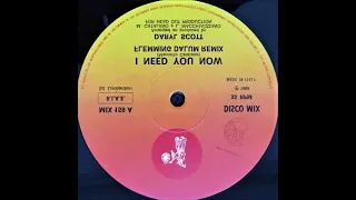 Daryl Scott - I Need You Now Flemming Dalum Remix