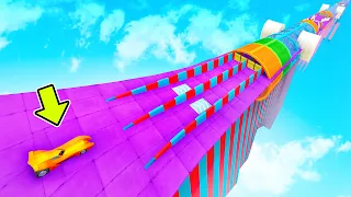 GTA 5 CRAZIEST MEGA RAMP GAMEPLAY | No Copyright Gameplay 4K 60fps | 671 | GTA Gameplay for TikTok