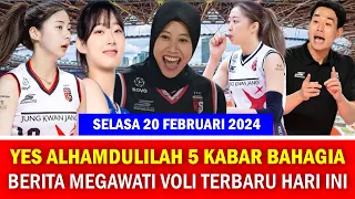 🟢 Berita Megawati Voli Red Sparks Terbaru - SELASA 20 FEBRUARI 2024 - Berita Voli Terbaru Indonesia