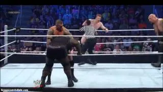 Randy Orton and Sheamus vs Big Show and Mark Henry 20.4.13