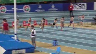 60m Final, Women, Balkan Indoor Championship, Istanbul 2018