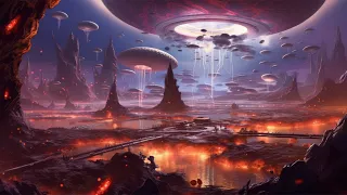 Space Ambient Music ✨ Space Journey Relaxation ✨ Flying in Planets