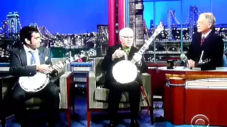 Noam Pikelny & Steve Martin play Duelling Banjos on Letterman Nov 5 2010