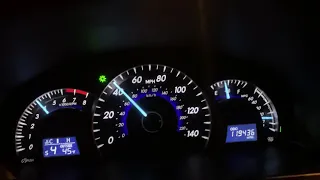 Toyota camry 3.5 V6 0-100 acceleration