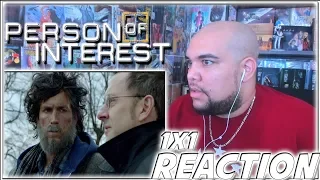 Person of Interest Reaction Season 1 Episode 1 "Pilot" 1x1 REACTION!!!