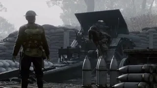 Battlefield 1 - Artillery scene THROUGH MUD AND BLOOD