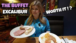 I Tried Excalibur's $17 All You Can Eat Buffet in Las Vegas...