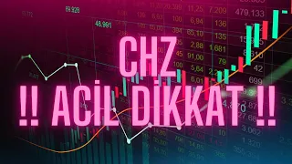 CHZ YENİDEN PUMPLAYACAK MI? | CHZ HEDEF KAÇ ? | CHİLİZ YÜKSELİR Mİ? | CHZ ANALİZ | ANALİZ KRALI