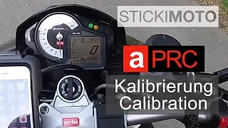 Aprilia aPRC Performance Ride Control Kalibrierung Calibration Tuono V4 RSV4 english subtitles