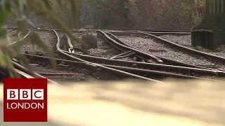 Tackling leaves on the line - BBC London