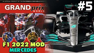 F1 2022 Manager | Mercedes Career Mode #5: DNFS FOR BOTH CONTENDERS! | Grand Prix World 2022 Mod