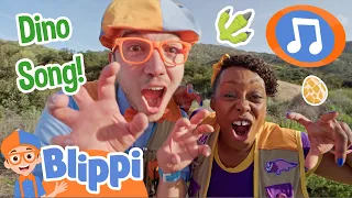 Blippi's Dino Dance with Meekah! | Blippi | Music Videos for Kids | Moonbug Kids - Girl Power!