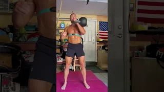 Single Kettlebell Clean and Press