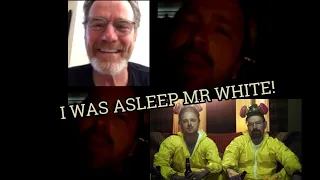 😂BRYAN CRANSTON CALLS AARON PAUL LIVE AND CATCHES HIM ASLEEP