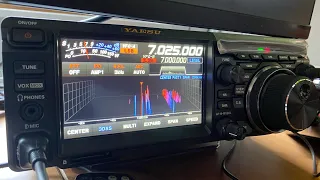 Finally got a Yaesu FTDX10 (first power-up)