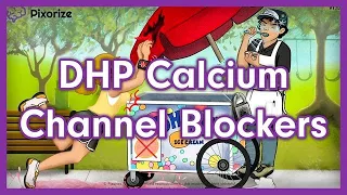 DHP Calcium Channel Blockers Mnemonic for NCLEX | Mechanism of Action, Side Effects