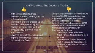 NAFTA pros and cons