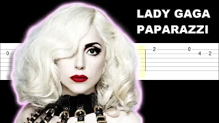 Lady Gaga - Paparazzi (Easy Guitar Tabs Tutorial)