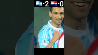 Argentina VS Paraguay 2015 Copa America Semi Final Highlights #youtube #shorts #football