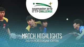 Xu Yingbin/Cao Wei vs Togami Shunsuke/Uda Yukiya | 2019 ITTF Portugal Open Highlights (Final)