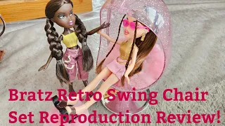 Bratz Funky Fashion Furniture Retro Swing Chair Reproduction Unboxing + Review