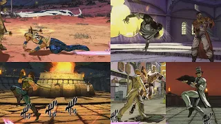 All Walking & Running Animations - JoJo's Bizarre Adventure All Star Battle R