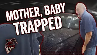 Police Rescue Mother, Baby Trapped Under Car