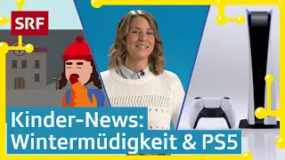 Wintermüdigkeit, PS5 & Spezial-Weihnachtskonzerte | Kinder-News | SRF Kids – Kindervideos