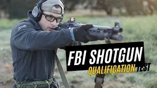 Can a rookie pass the FBI Shotgun Qualification Test?