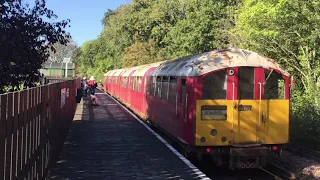 Last day of two train operation on the Island Line