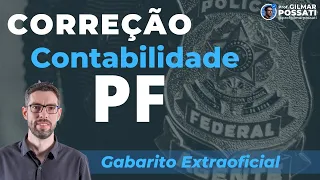 Gabarito Extraoficial Contabilidade PF 2021