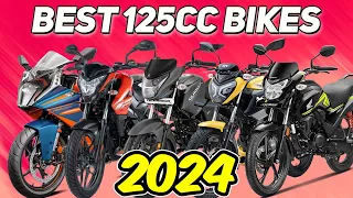 Best 125cc Bikes 2024 in India🤩|| Best All 125cc BS7 Bikes in India || 125cc Best Bikes 2024 Model🔥