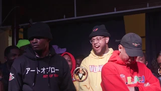 BRIZZ RAWSTEEN vs LOSO rap battle hosted by John John Da Don | BullPen Battle League