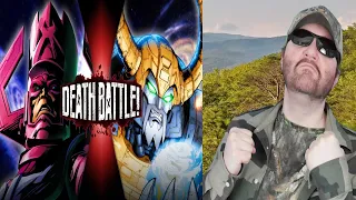 Galactus VS Unicron (Marvel Comics VS Transformers) - Death Battle! - Reaction! (BBT)