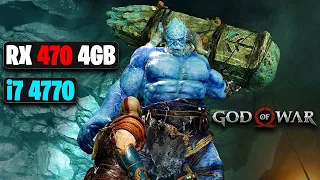 God of War - RX 470 4GB - i7 4770 - Best Setting - 1080p