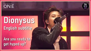 BTS - Dionysus live at Map of the Soul ON:E concert 2020 (Day 1+2) [ENG SUB] [Full HD]