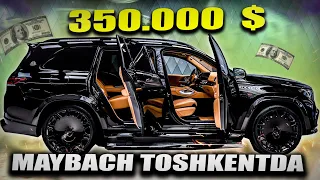 350000$ maybach GLS 600 Toshkenga kirdi