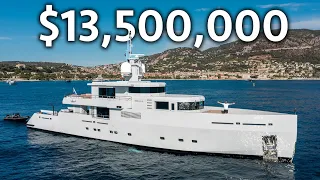 Touring a $13,500,000 Ultra Modern Luxury Superyacht