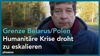 Grenze Belarus/Polen: Korrespondent:innen zur aktuellen Lage am 09.11.21