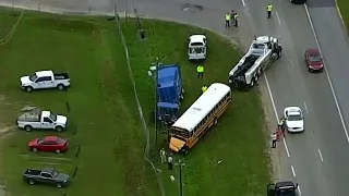 School bus involved in crash in Volusia County