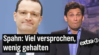 Corona-Schnelltests: Jens Spahn und seine Versprechen | extra 3 | NDR