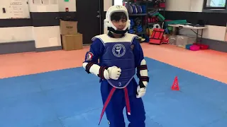 Pavan's First Time Sparring!