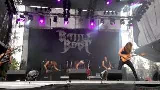 BATTLE BEAST   "Let It Roar" Live at Jalometalli 2015 4K 2160p