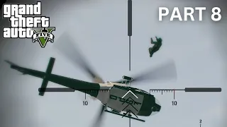 GTA 5 Shooting Sniper Police Helicopter | Gameplay 2023 Pt 8