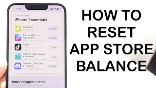 How To Reset App Store Balance To $0! (2024)