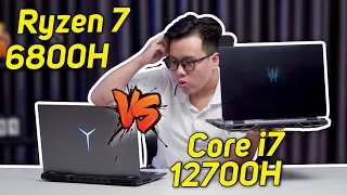 (So Sánh) Core i7 - 12700H vs Ryzen 7 - 6800H | Năm nay Intel đã Đánh Bại AMD Toàn Tập...?