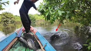 KEJADIAN TAK TERDUGA SAAT MENGANGKAT TAJUR IKAN TOMAN