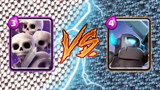 Skeleton Army Vs Mini Pekka - Clash Royale Challenge #279