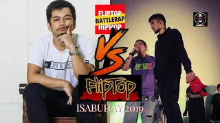 FlipTop - Sixth Threat 2019 Isabuhay Run vs APEKZ | Isabuhay Finals | 3 Rounds, All Lines | FlipRap