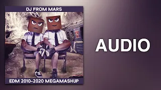 DJ from Mars - EDM 2010 to 2020 Megamashup ( Audio )